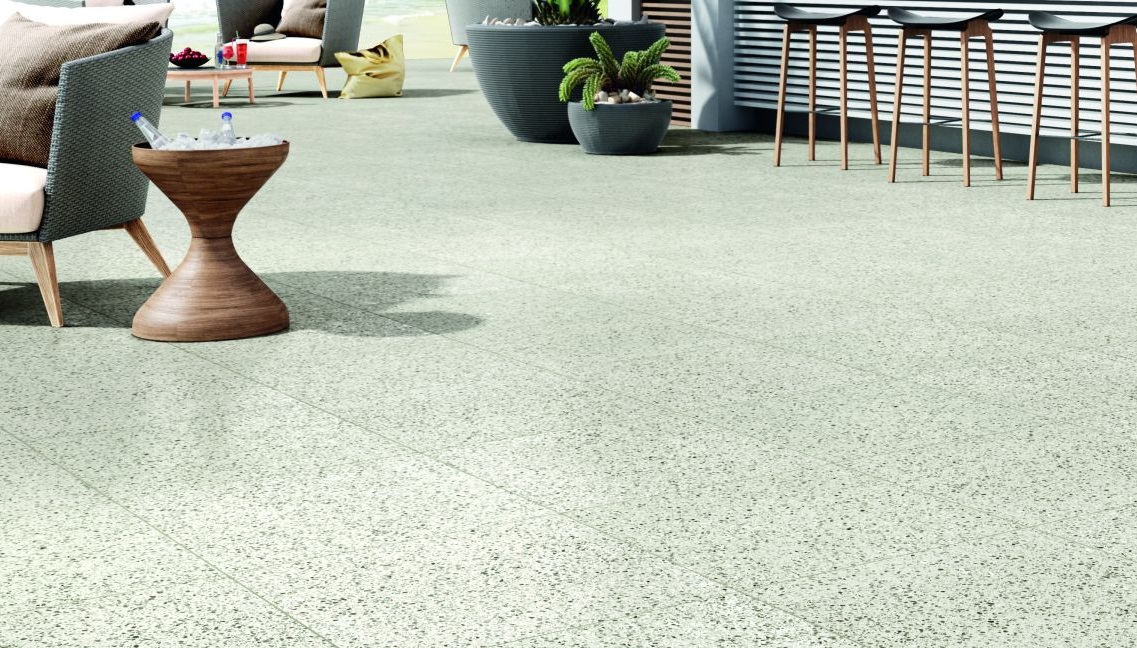 Terasa cu Gresie tip Terrazzo 2 cm grosime Imperial Venice