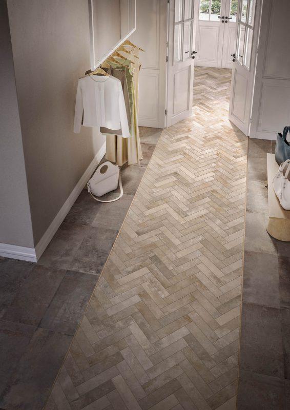 Pardoseala cu Gresie Portelanata Story Ivory 7.5x30 cm