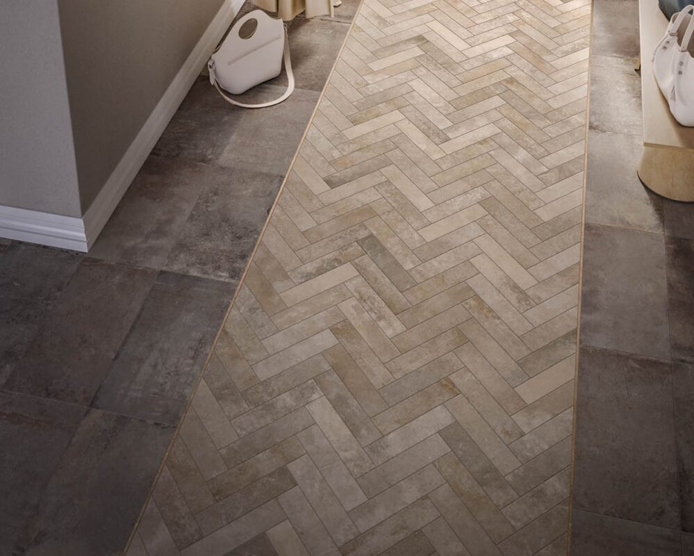 Pardoseala cu Gresie Portelanata Story Ivory 7.5x30 cm