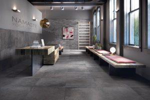 Gresie Portelanata Story Dark Amenajare Gym