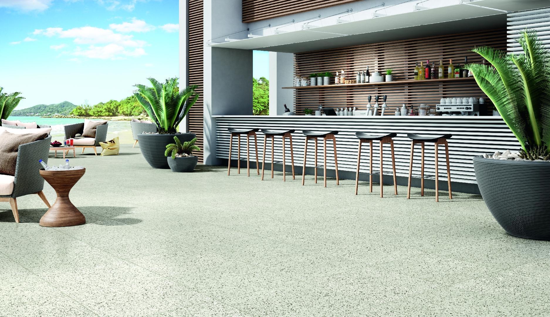 Terasa cu Gresie tip Terrazzo 2 cm grosime Imperial Venice - imagine 1