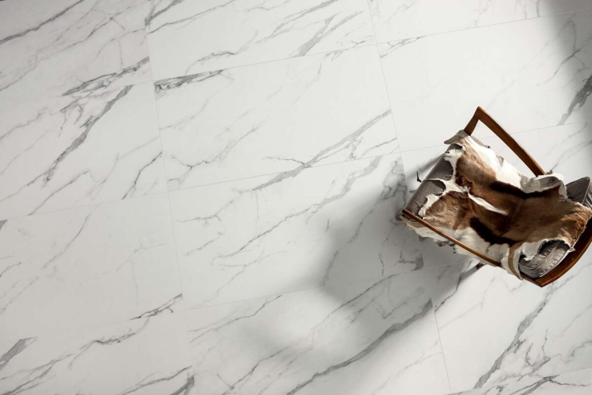 Gresie Portelanata Majestic Calacatta Amenajare Living