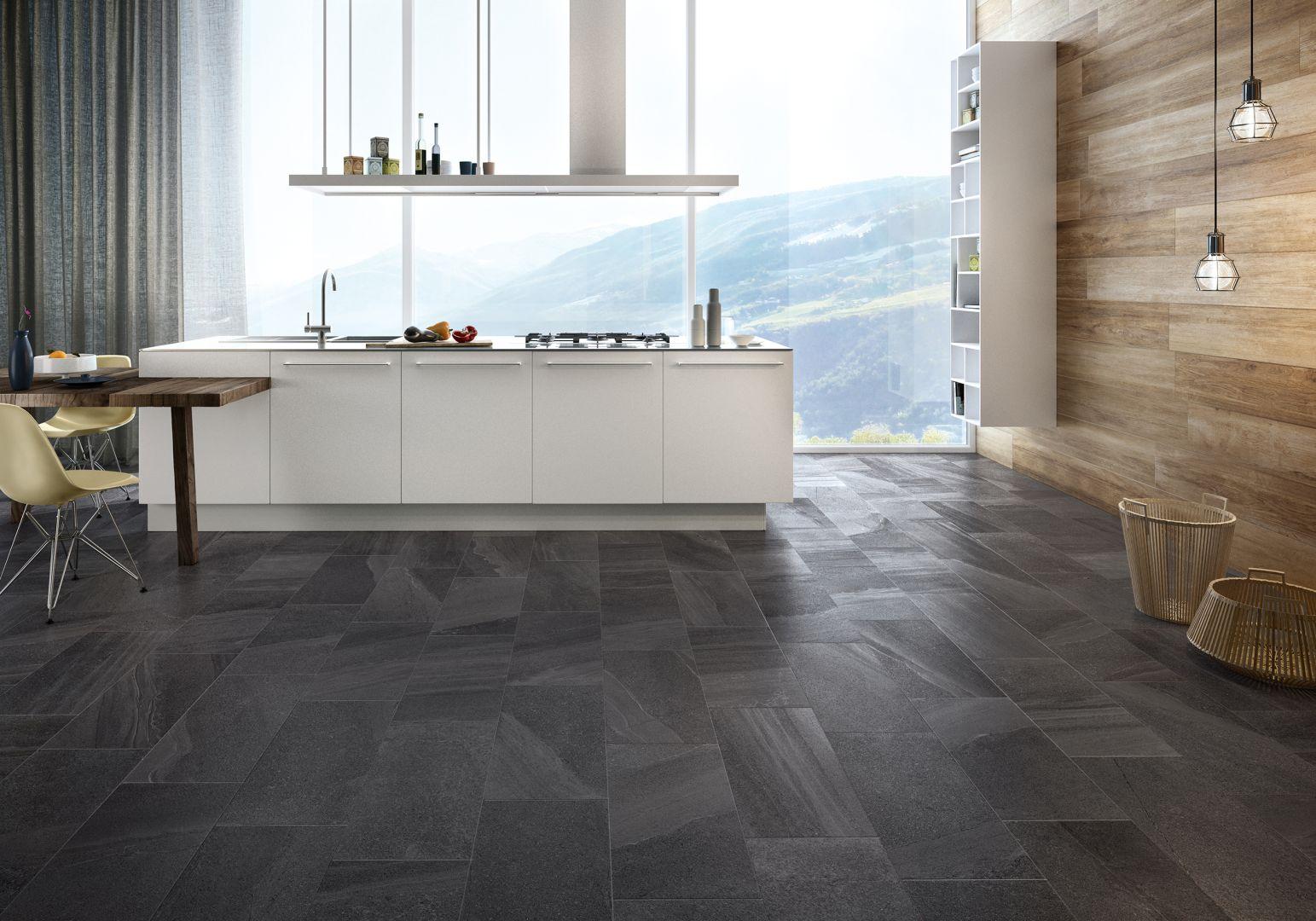 Gresie bucatarie Lake Stone Black