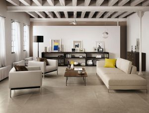 Living cu Gresie Bej Desert Fap