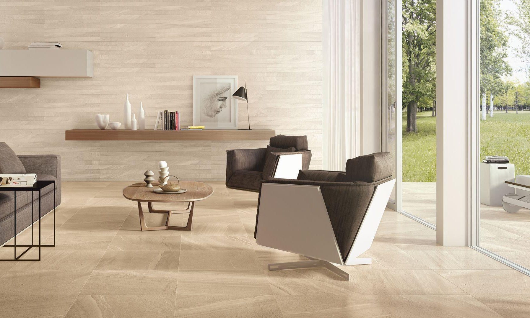 living_in_out_sand Gresie tip Piatra Lake Stone Beige