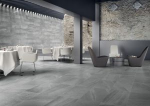 Gresie Portelanata tip Piatra Lake Stone Grey