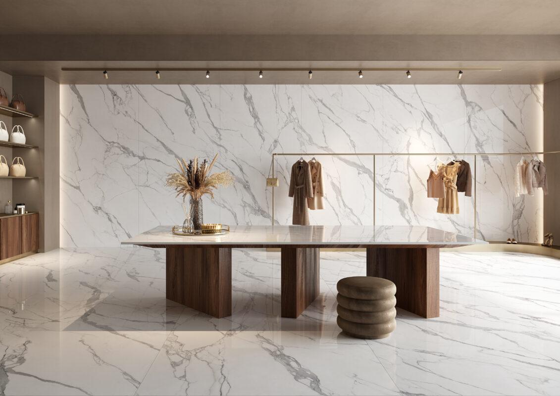 Lastre Marmi Statuario Reale