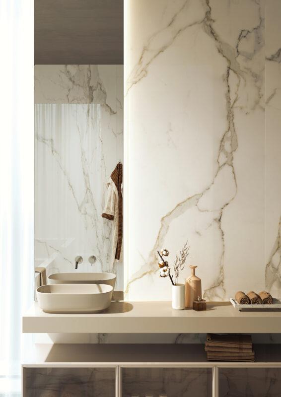 Gresie Marmi Calacatta Oro