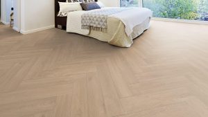 LY01 Parchet Laminat Herringbone Oak Apartment - imagine 3