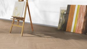 LY01 Parchet Laminat Herringbone Oak Apartment - imagine 5