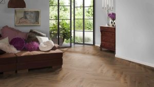 LY02 Parchet Laminat Herringbone Oak Condo - imagine 5