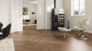 LY02 Parchet Laminat Herringbone Oak Condo - imagine 3