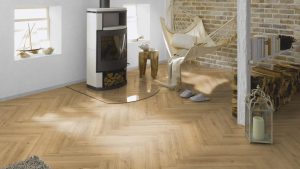 LY05 Parchet Laminat Herringbone Oak Coach House - imagine 3