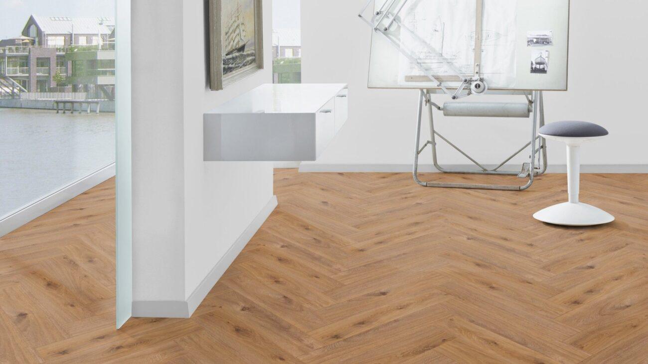 LY06 Parchet Laminat Herringbone Oak Boat House