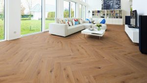 LY06 Parchet Laminat Herringbone Oak Boat House - imagine 5
