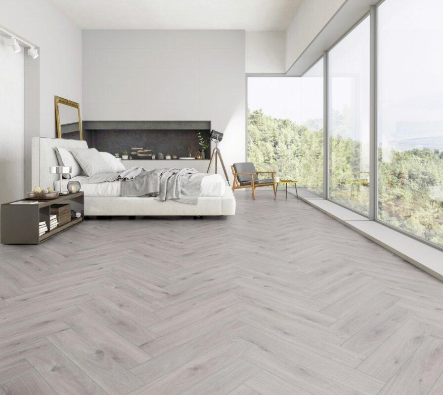 LY07 Parchet Laminat Herringbone Oak Igloo