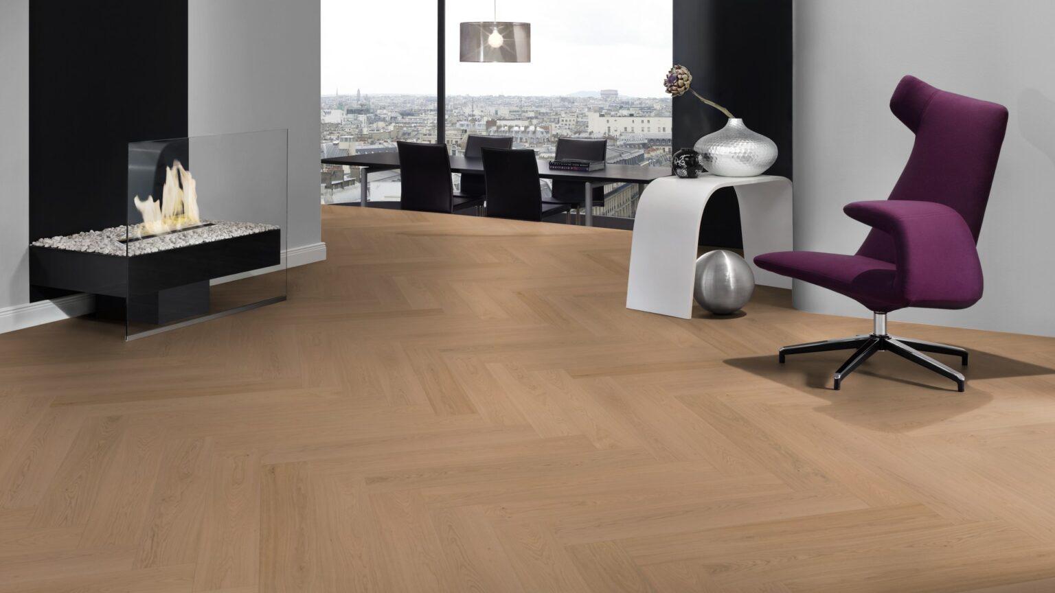 Pardoseală cu Parchet Herringbone Hywood Tyrona