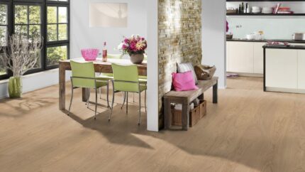 Parchet hibrid Hywood Stejar Z16a Nordens Ark 2197x233x11mm amenajare bucatarie
