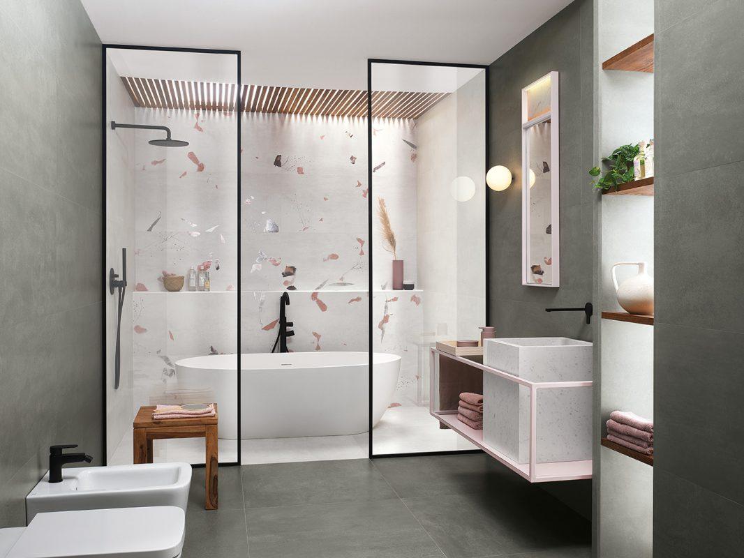 Amenajare baie cu gresie si faianta Ylico