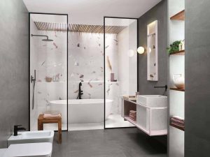 Amenajare baie cu gresie si faianta Ylico