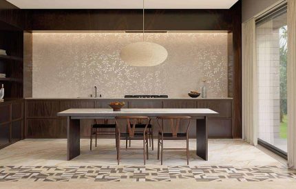 Gresie bucatarie si faianta decorata Roma Stone