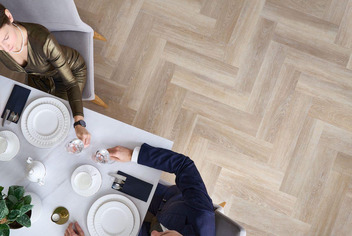 Pardoseala Parchet SPC Stamford Herringbone