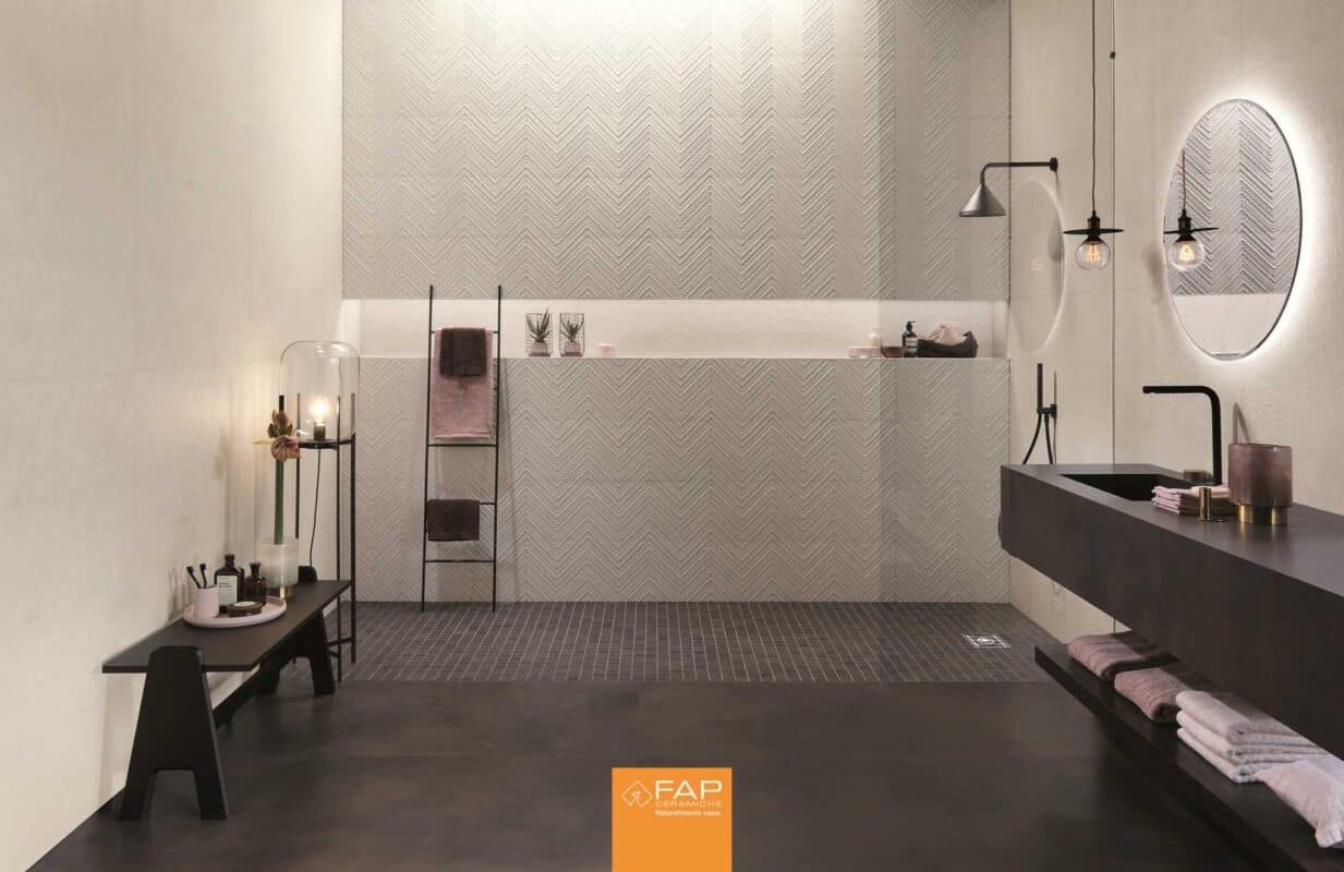 Baie_amejanata_cu_faianta_FAP_luminastone_30.5x91.5cm_GadaCeramic