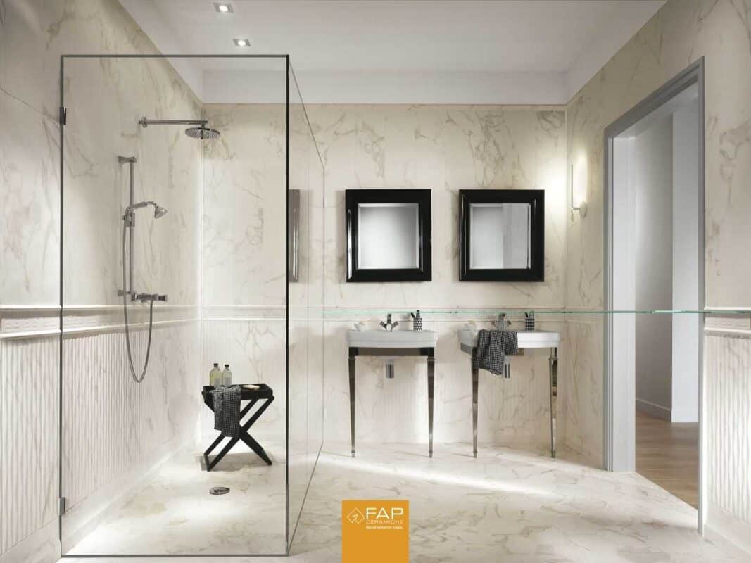 faianta aspect marmura