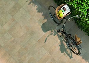 Amenajare terasa Gresie exterior R11 BEJ Discovery Keope Ceramiche