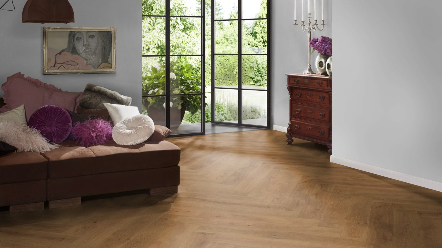 Parchet Stratificat Herringbone Stejar Norderney