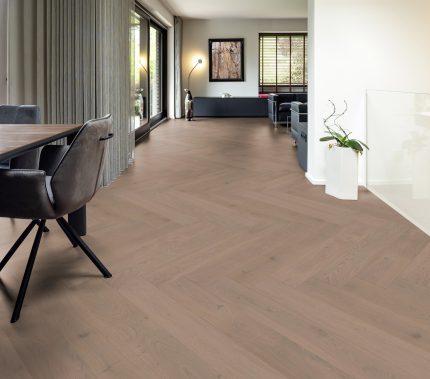 Living cu Parchet Herringbone Stejar Sylt