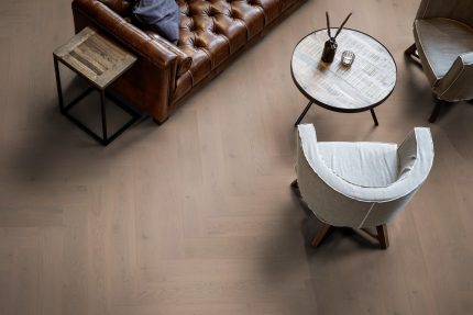 Parchet Stratificat Herringbone Stejar Sylt