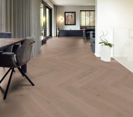 Parchet Stratificat Herringbone Stejar Usedom amenajare pardoseala living