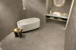 Baie cu Faianta Gri Nobu