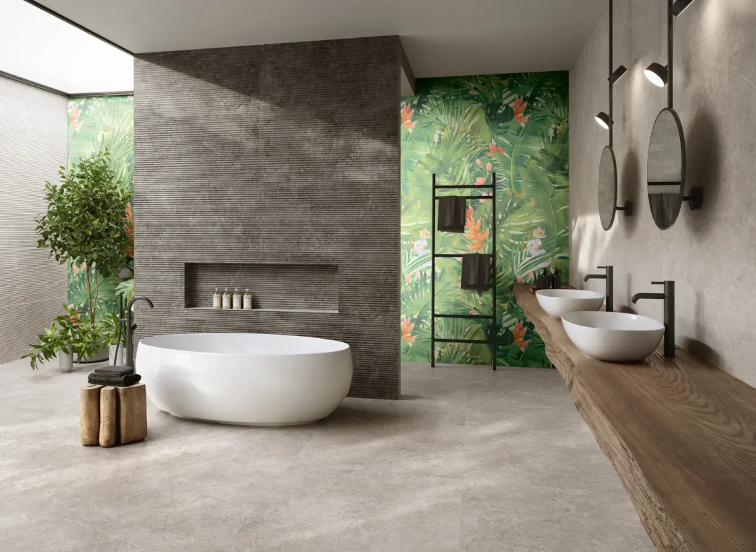 Baie cu Gresie Decorata Wonderspace