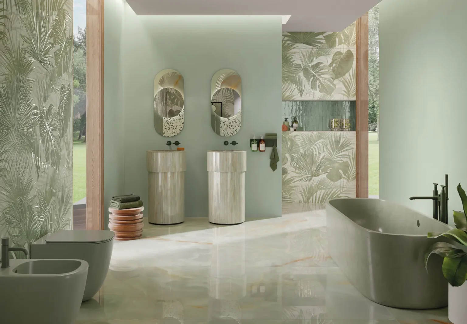 Faianta Verde Baie Colectia Color Mood