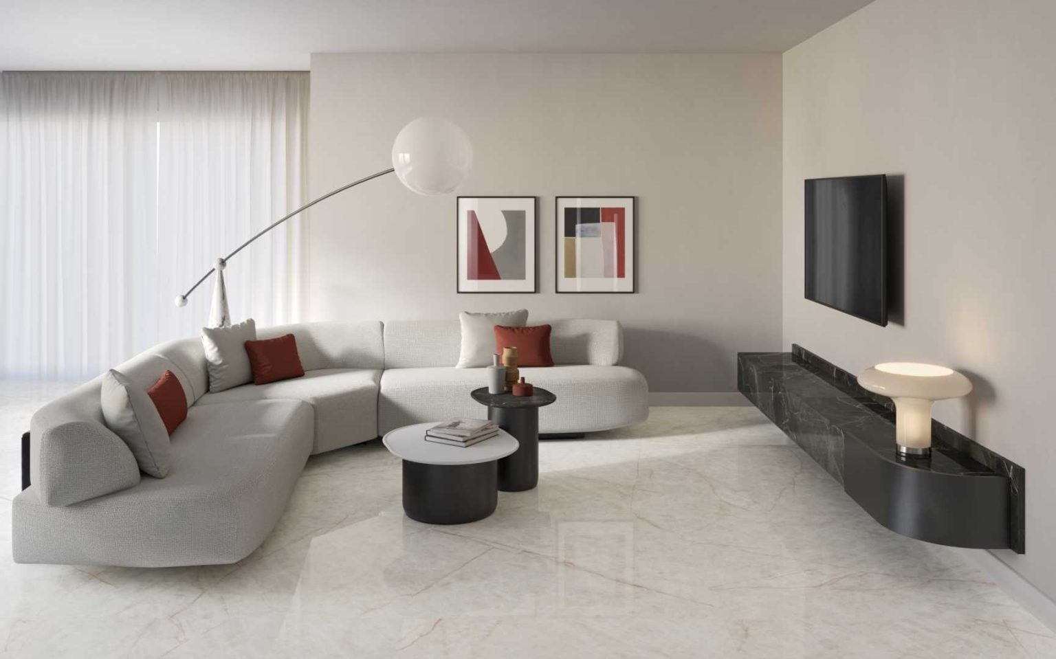 Gresie aspect Marmura Purity Style