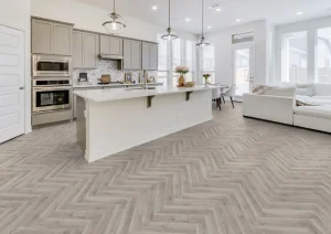 Parchet Laminat Herringbone Oak Atelier - imagine 3