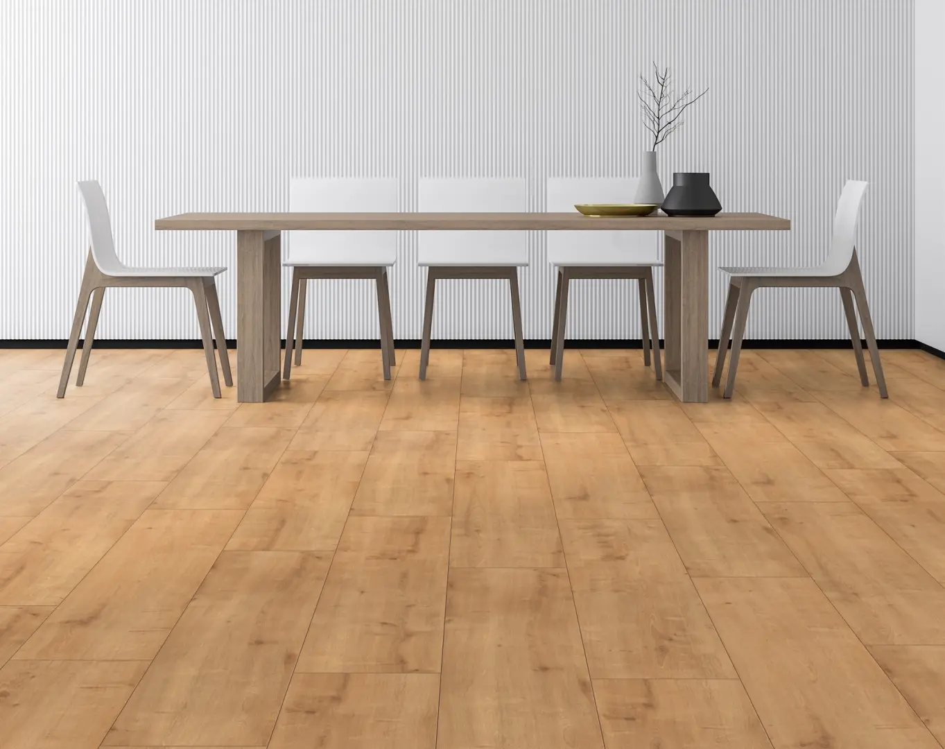 Dining cu Parchet Laminat Oak Boho