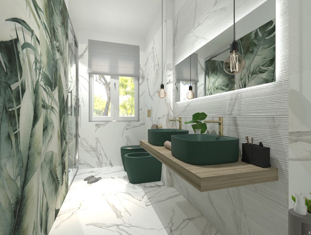 Baie-moderna-cu-decor-Tropical-Bloom-FAP-Gada-Ceramic