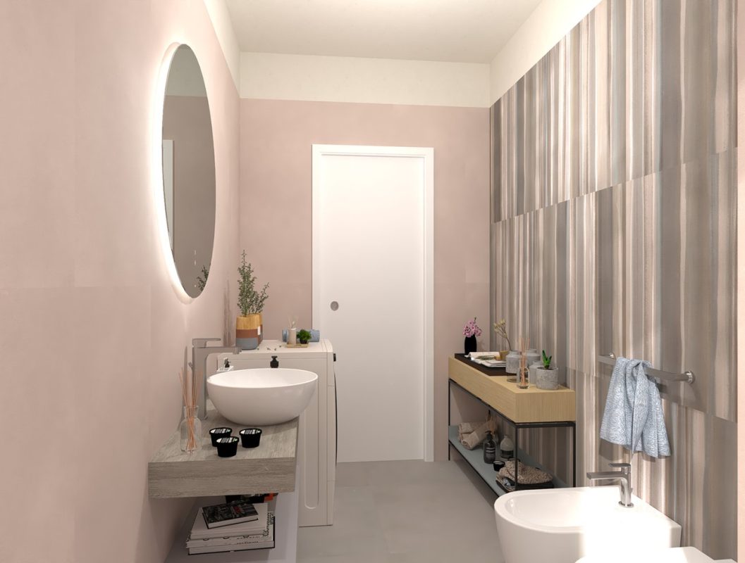 Baie-moderna-cu-faianta-rectificata-si-decor-80x160cm-si-gresie-portelanata-80x80cm--FAP-Gada-Ceramic
