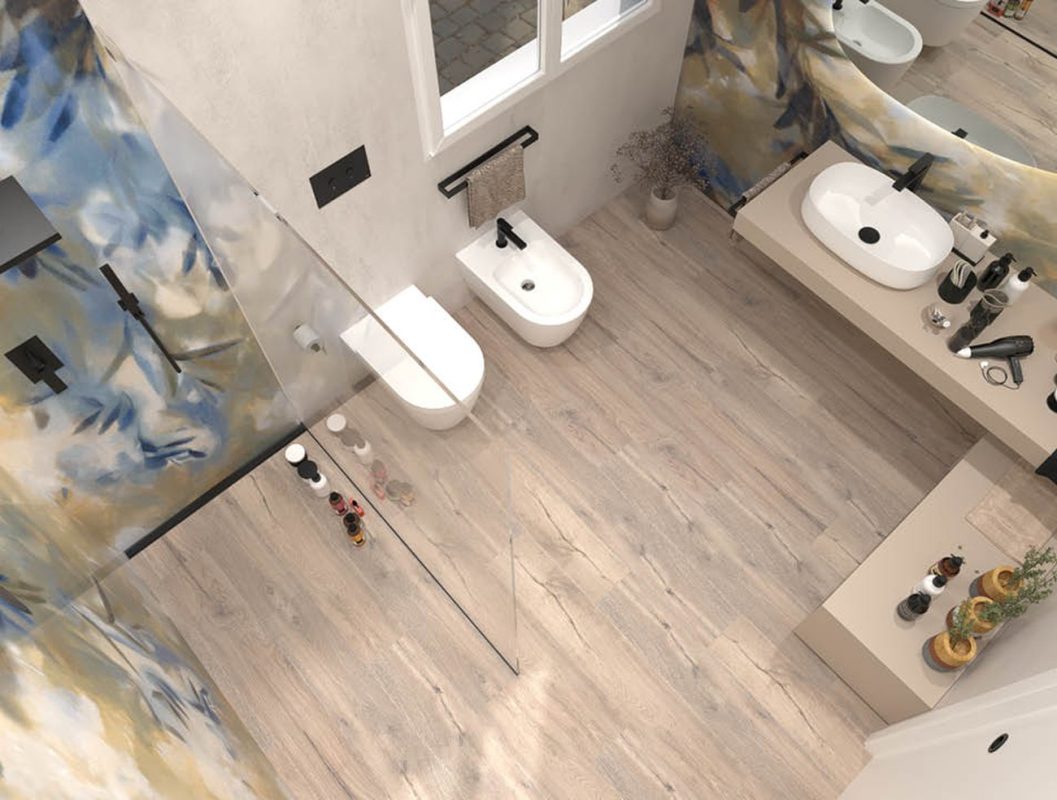Baie-moderna-cu-lastre-decorate-si-gresie-tip-parchet-ceramic-FAP-Gada-Ceramic2