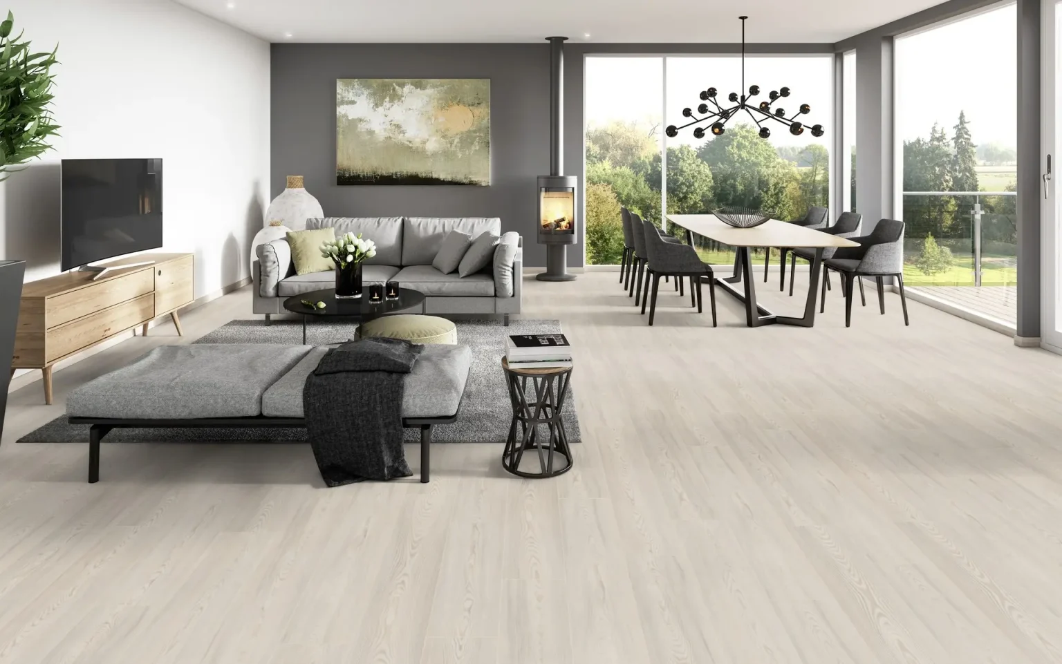 Parchet Living model Dureco Bornholm