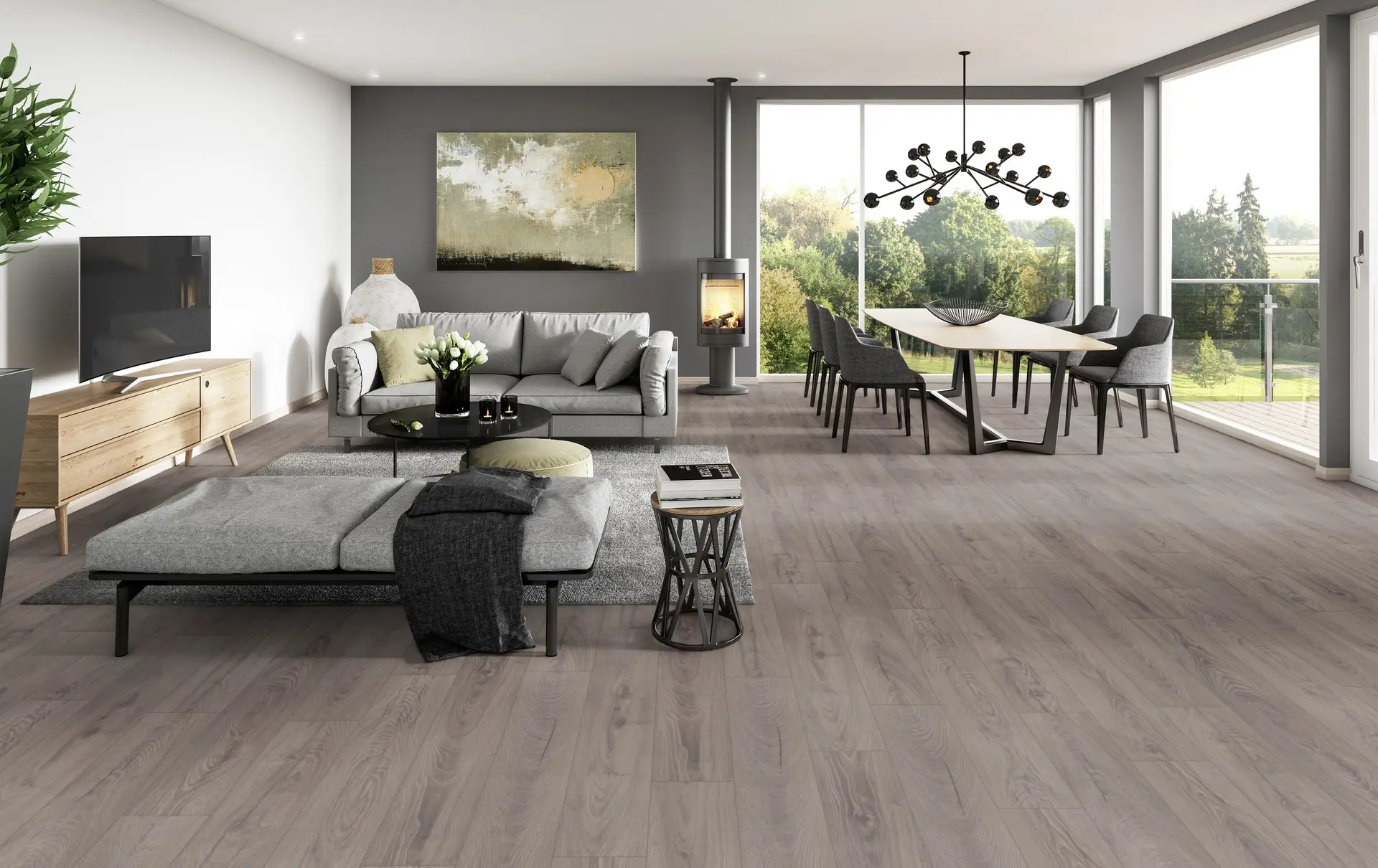 Parchet-dureco-Oak-Negros-7mm-pardoseala-living-gada-ceramic-bucuresti Parchet Living model Dureco Stejar Negros