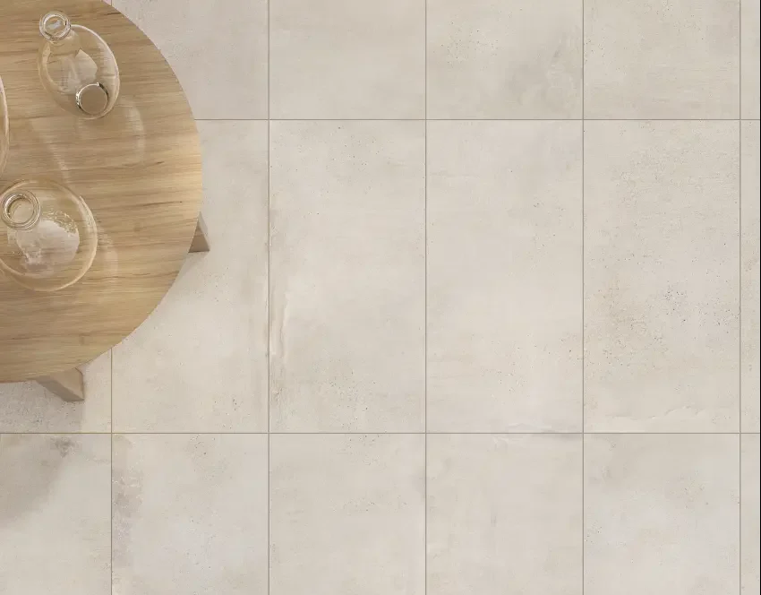 Terasa cu Gresie Exterior Street Ivory