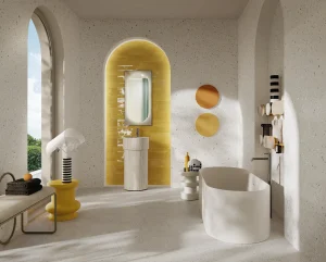 Baie cu Faianță tip Terrazzo True Color - imagine 2