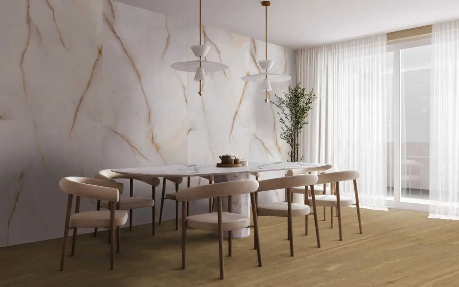 Living cu Lastre Ceramice Luminia EK