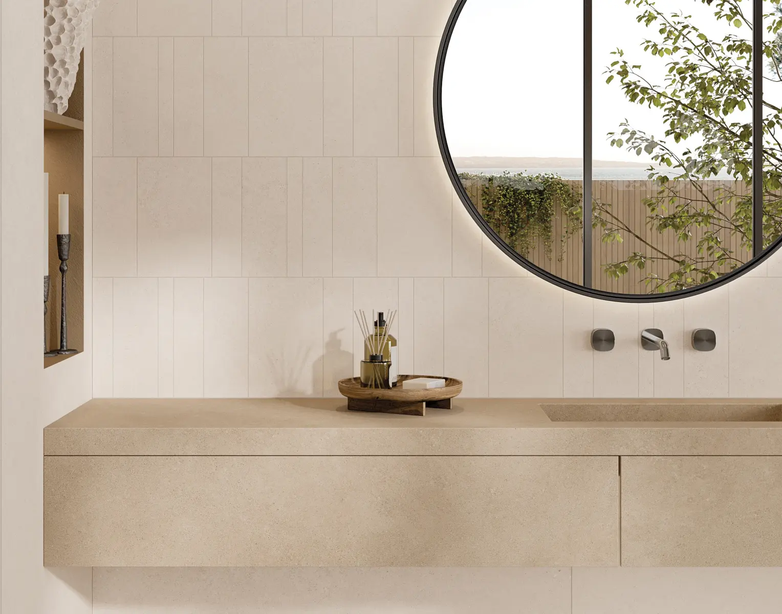 Baie Modernă cu Gresie Grace - imagine 2