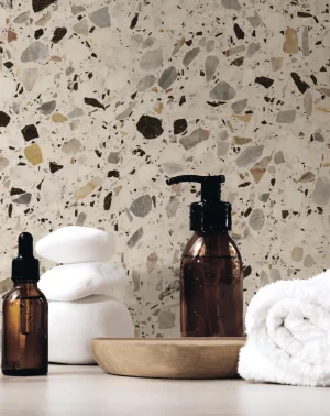 Baie cu Gresie tip Terrazzo Medley - imagine 2
