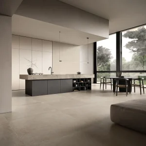 Bucatarie cu gresie INX Ivory